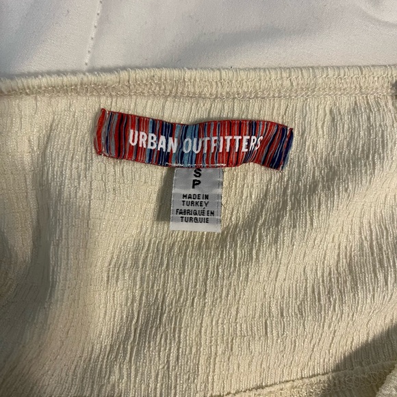Urban outfitters cream colored halter crop take top - Picture 3 of 3